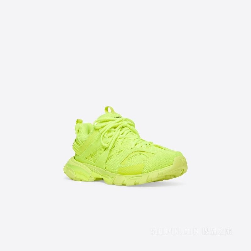 Balenciaga track sneaker in full mesh in fluo yellow Size US 9 / IT 39 - 2 Thumbnail