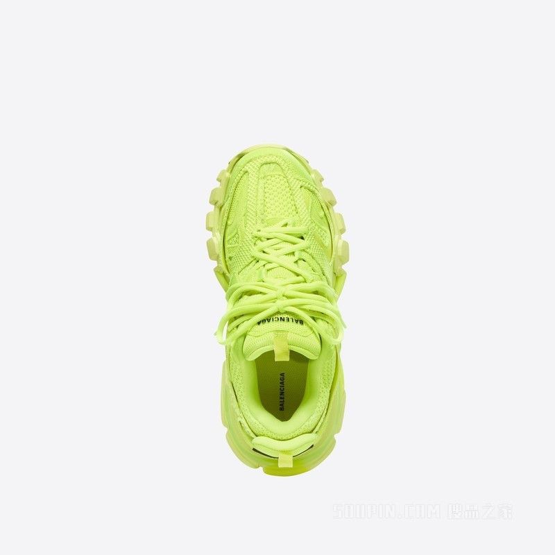Balenciaga track sneaker in full mesh in fluo yellow Size US 10 / IT 40 - 4 Thumbnail