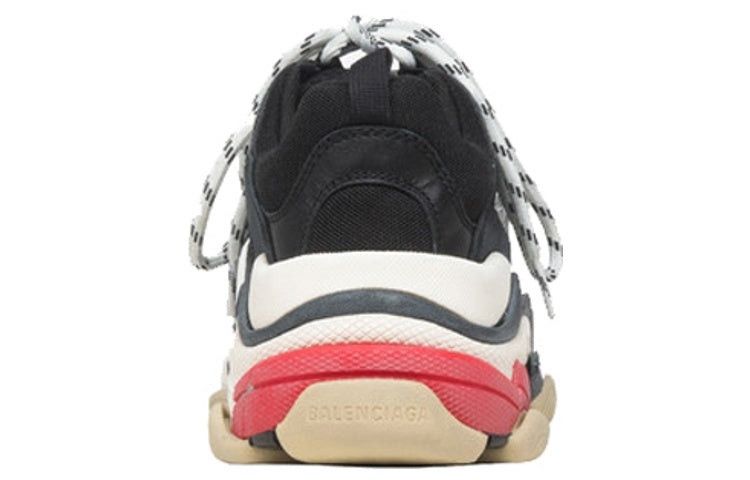 Balenciaga triple s sneaker 'black red' Size US 12 / IT 42 - 3 Thumbnail
