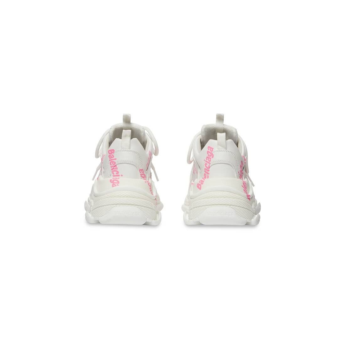 Balenciaga triple s logotype sneaker white Size US 7 / IT 37 - 5 Thumbnail
