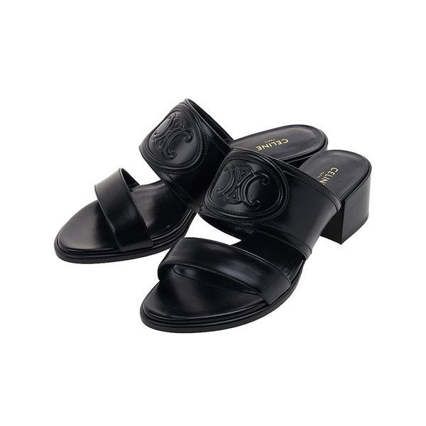 Celine appoline mule in lambskin Size US 11 / IT 41 - 2 Thumbnail