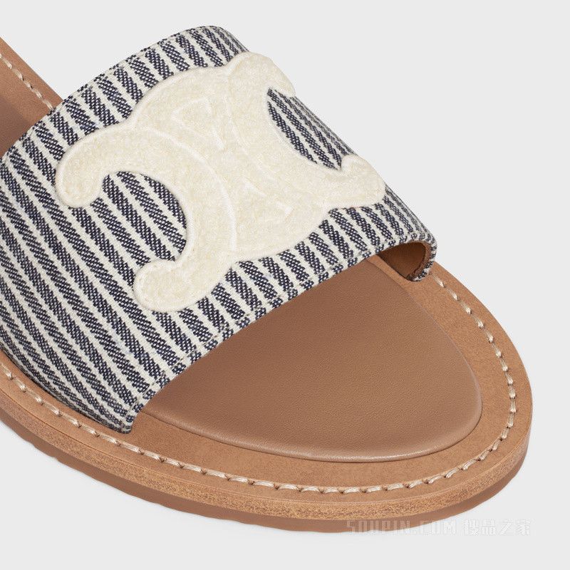 Celine lympia mule in oshkosh canvas Size US 6 / IT 36 - 4 Thumbnail