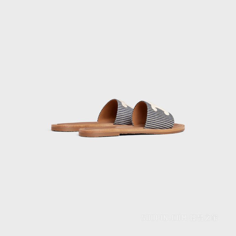 Celine lympia mule in oshkosh canvas Size US 12 / IT 42 - 3 Thumbnail