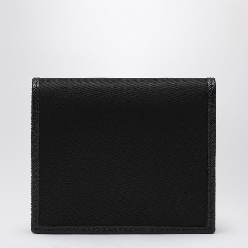 Prada Prada Black Wallet In Nylon E Saffiano Size ONE SIZE - 2 Thumbnail