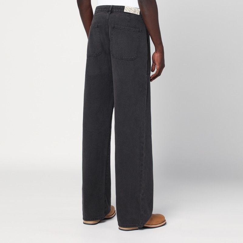 basketcase gallery Basketcase Gallery Wide-Leg Jeans In Vintage Black Denim Size US 30 / EU 46 - 2 Thumbnail