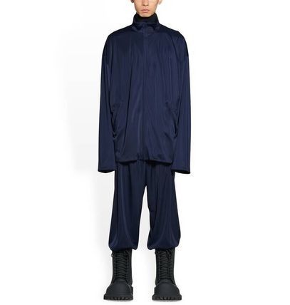 Balenciaga tracksuit jacket jersey dark navy Size US S / EU 44-46 / 1 - 3 Thumbnail