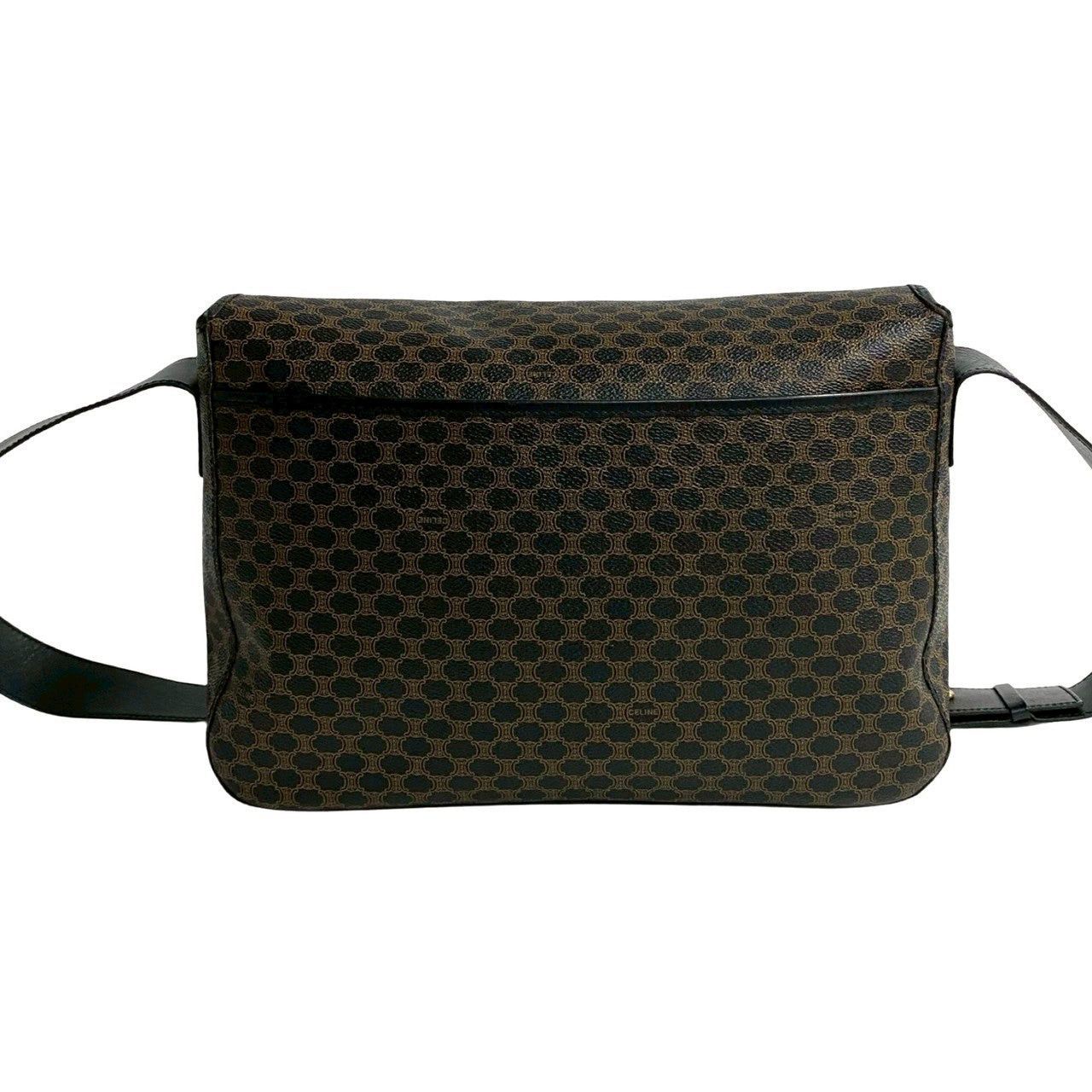 Celine Celine Shoulder Bag Black Leather Size ONE SIZE - 4 Thumbnail