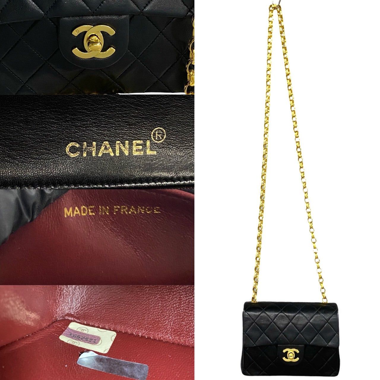 Chanel Chanel Shoulder Bag Black Leather Size ONE SIZE - 3 Thumbnail