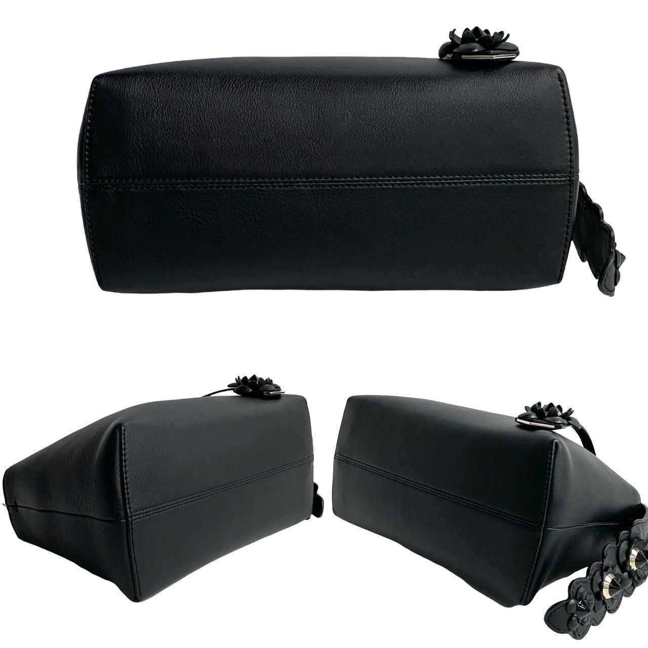 Fendi Fendi Shoulder Bag Black Leather Size ONE SIZE - 6 Thumbnail