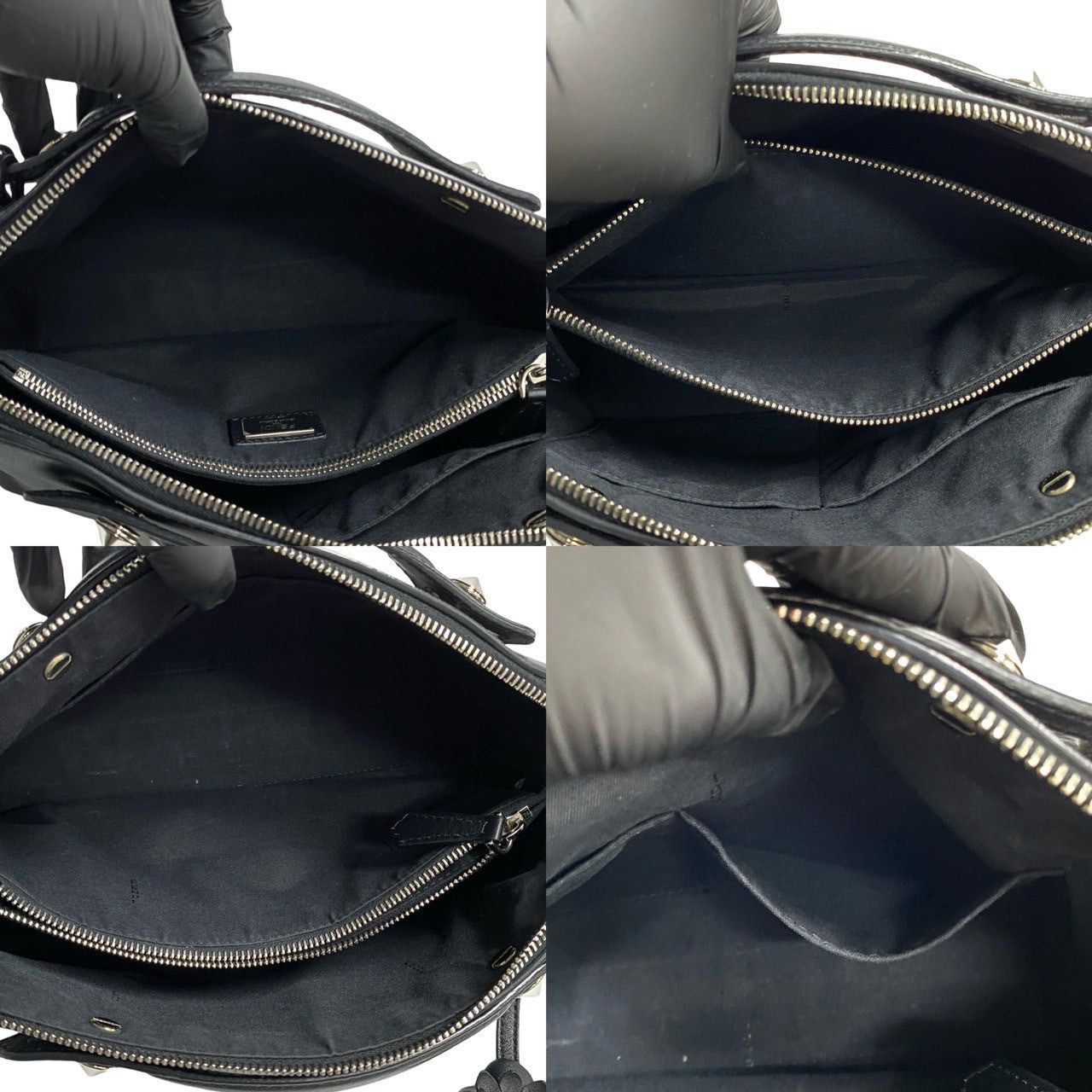 Fendi Fendi Shoulder Bag Black Leather Size ONE SIZE - 8 Thumbnail