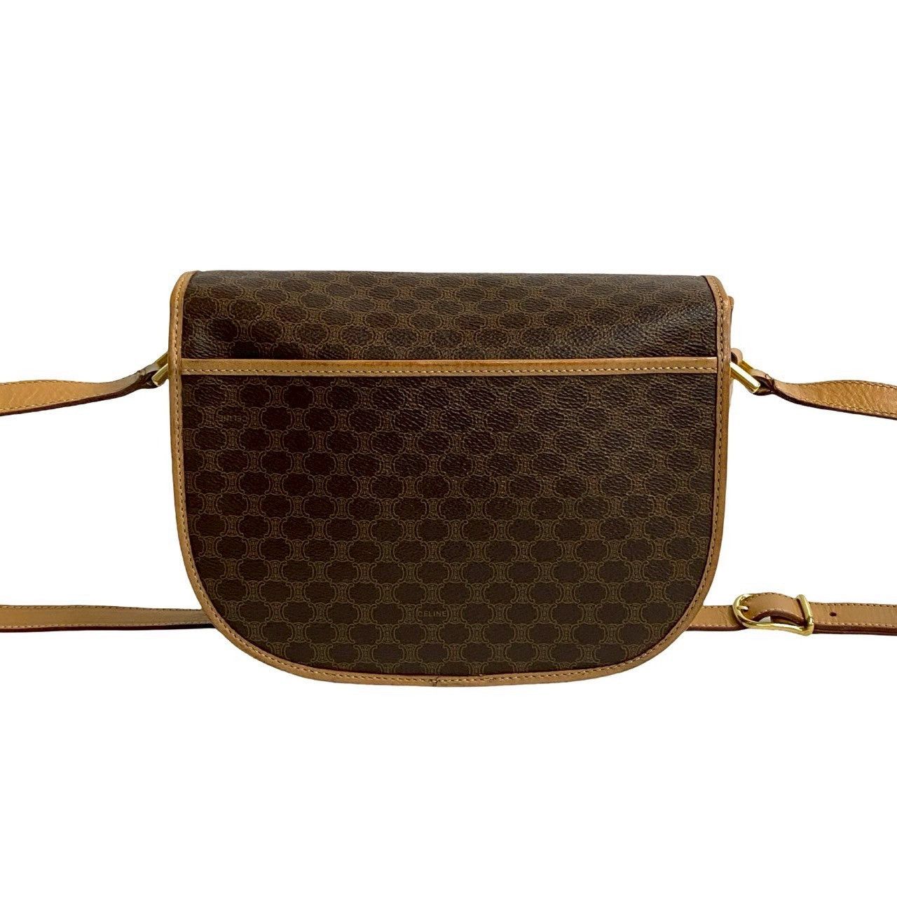 Celine Celine Shoulder Bag Brown Leather Size ONE SIZE - 4 Thumbnail