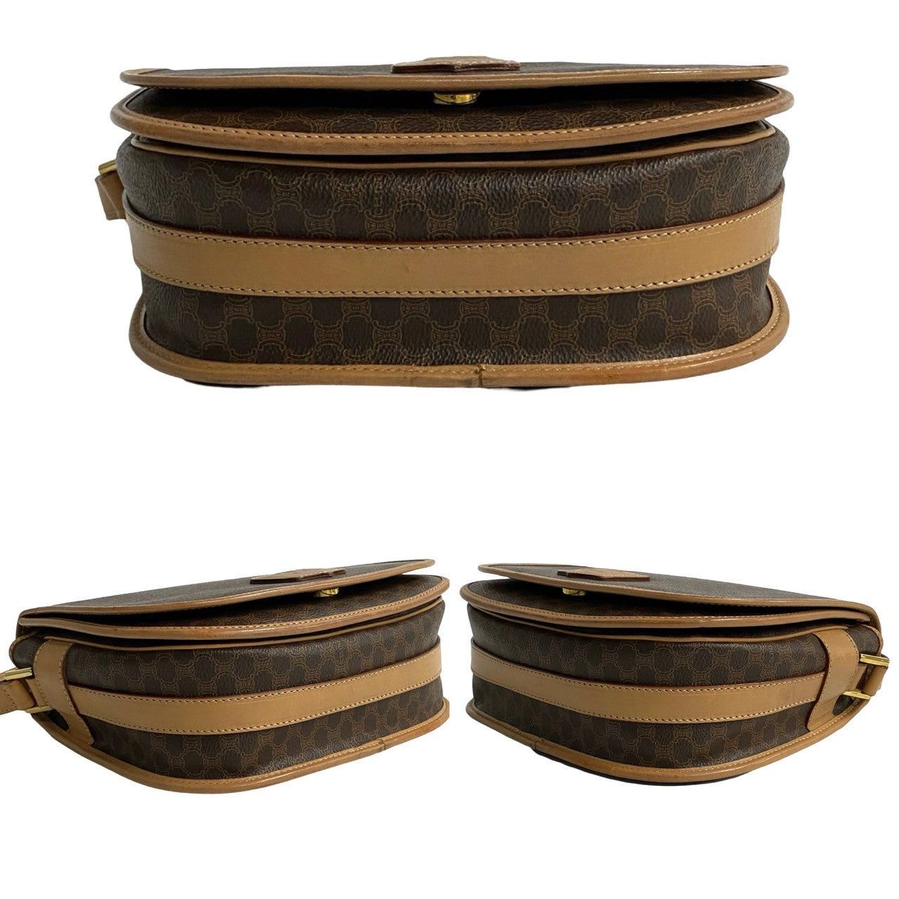 Celine Celine Shoulder Bag Brown Leather Size ONE SIZE - 6 Thumbnail