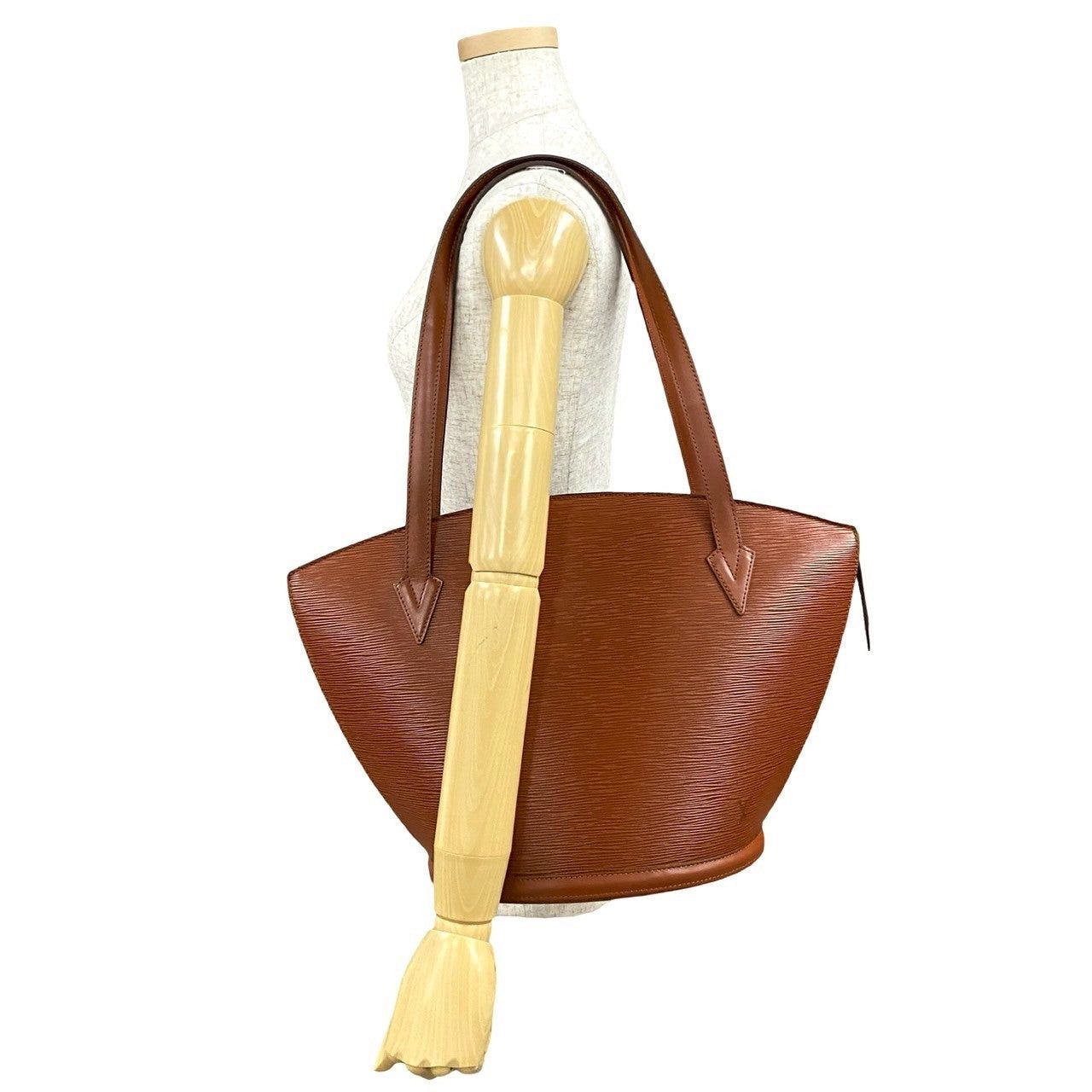 Louis Vuitton Louis Vuitton Tote Bag Brown Leather Size ONE SIZE - 2 Thumbnail