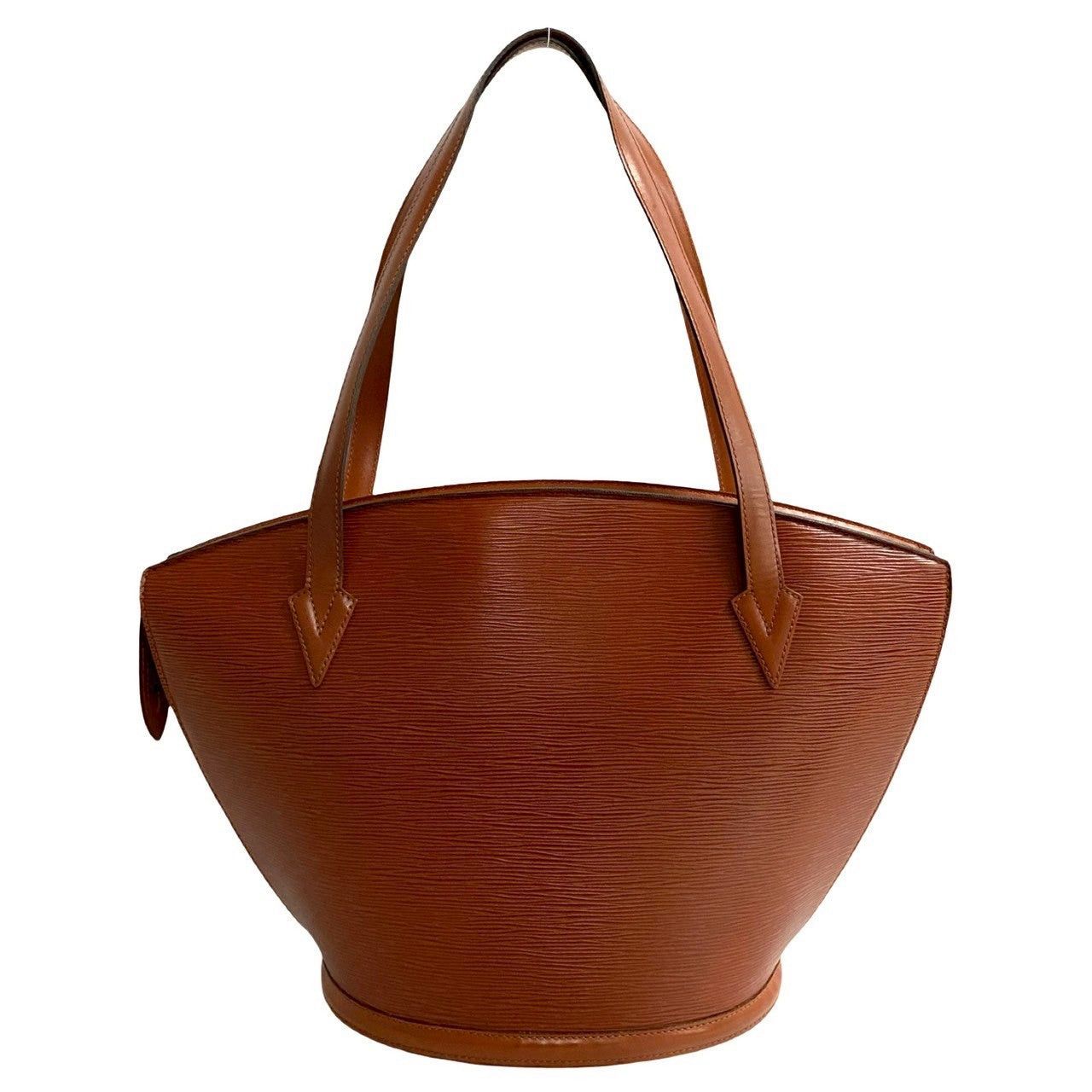 Louis Vuitton Louis Vuitton Tote Bag Brown Leather Size ONE SIZE - 4 Thumbnail
