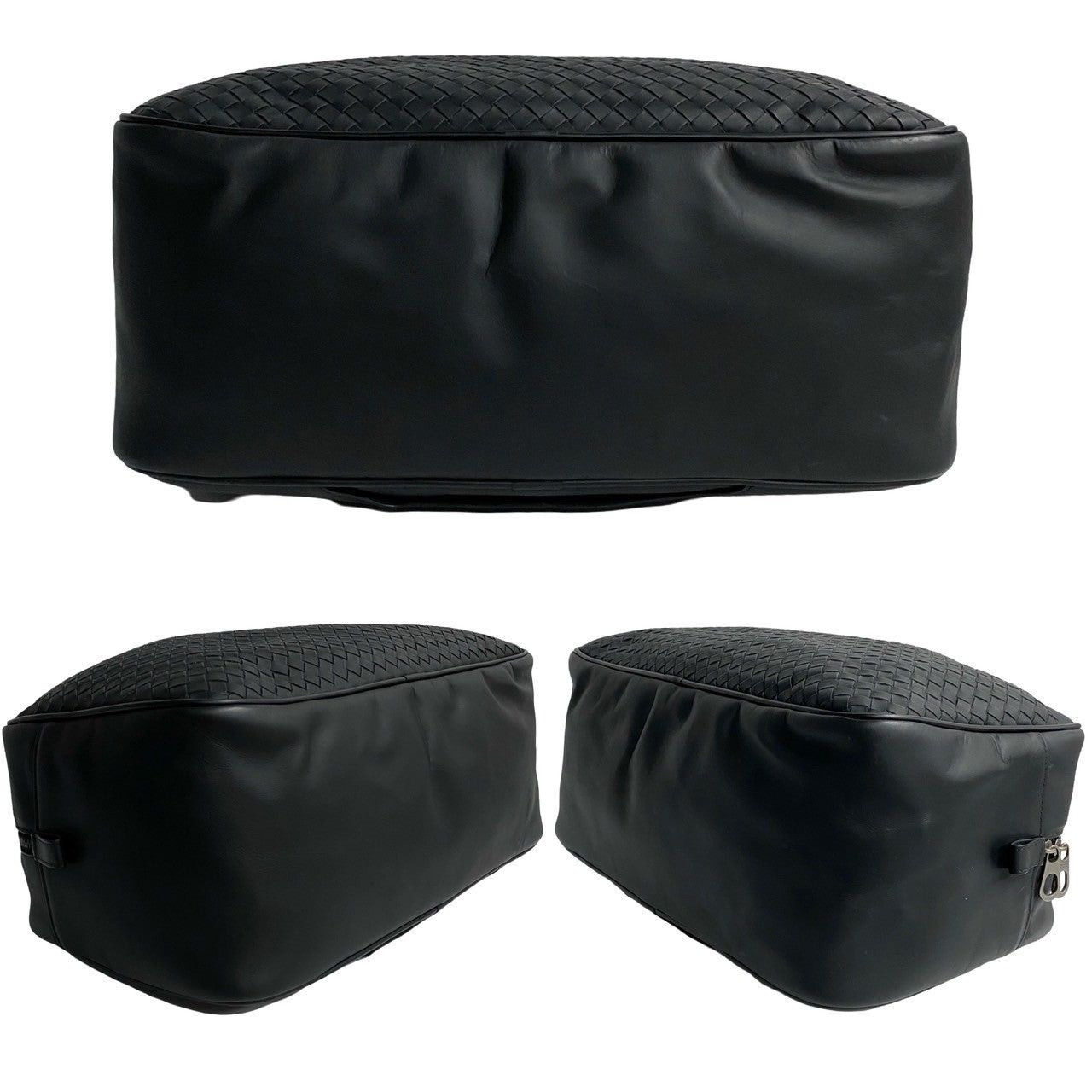 Bottega Veneta Bottega Veneta Handbag Black Leather Size ONE SIZE - 7 Thumbnail