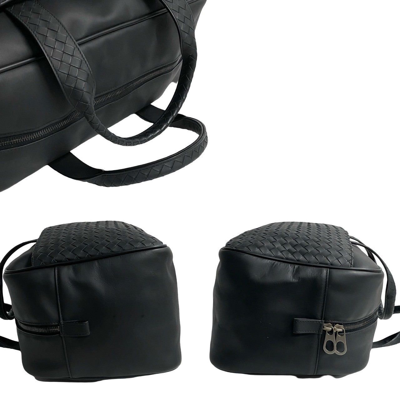 Bottega Veneta Bottega Veneta Handbag Black Leather Size ONE SIZE - 6 Thumbnail