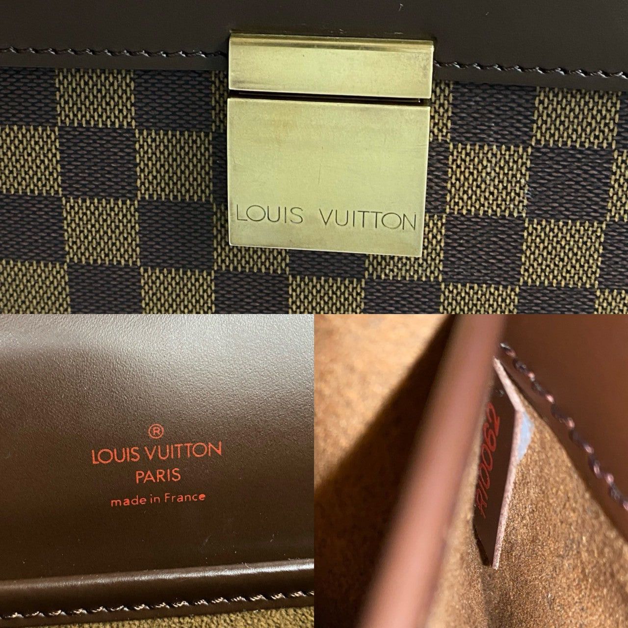 Louis Vuitton Louis Vuitton Handbag Brown Leather Size ONE SIZE - 3 Thumbnail