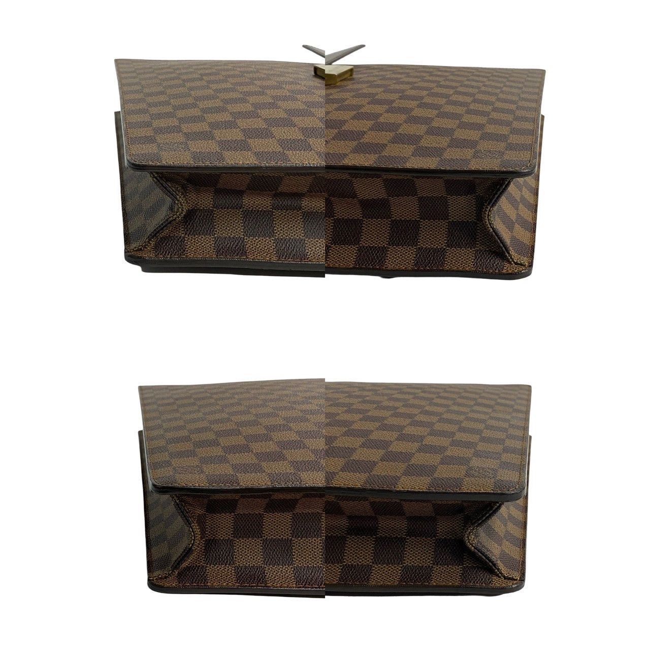 Louis Vuitton Louis Vuitton Handbag Brown Leather Size ONE SIZE - 7 Thumbnail