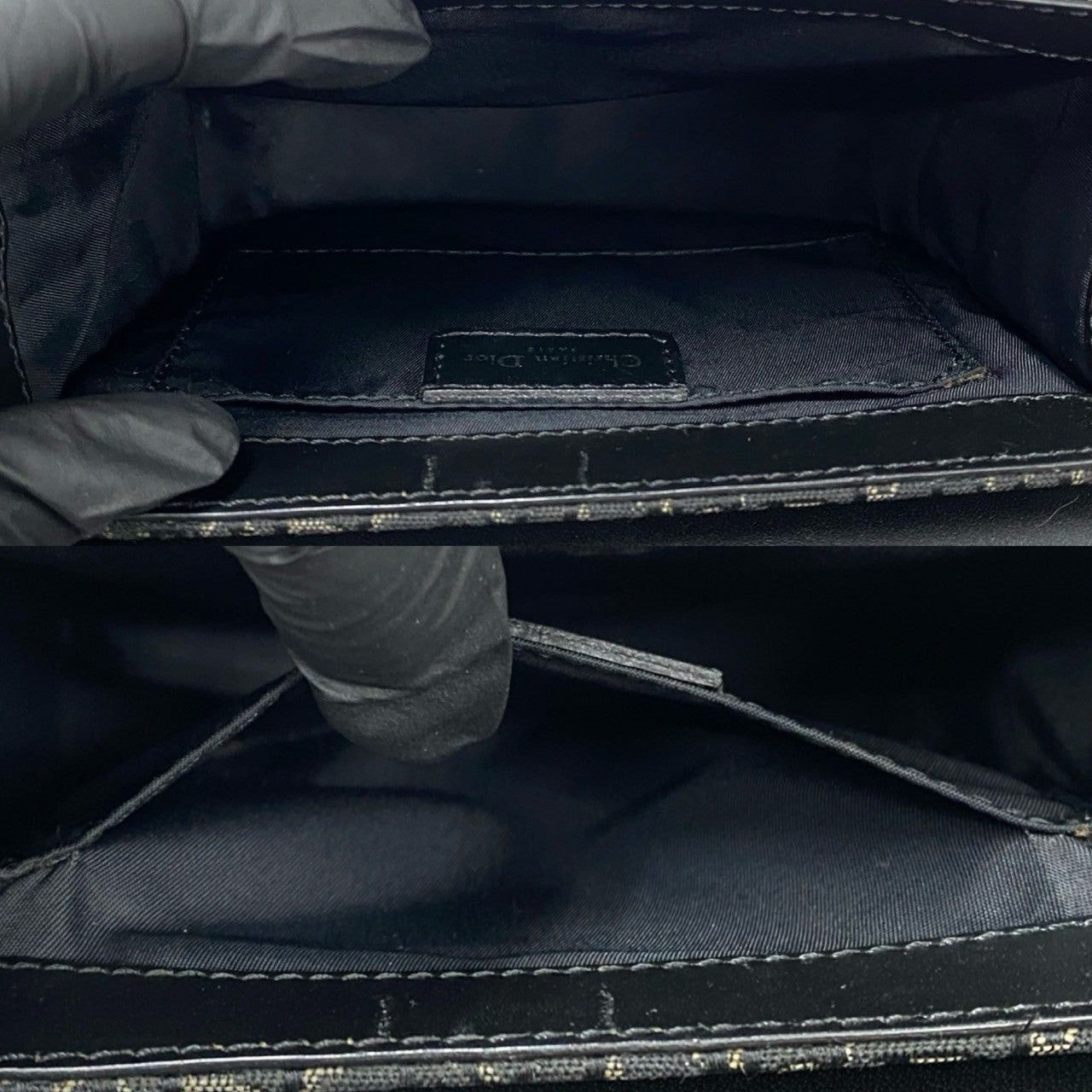Dior Dior Shoulder Bag Black Leather Size ONE SIZE - 9 Thumbnail