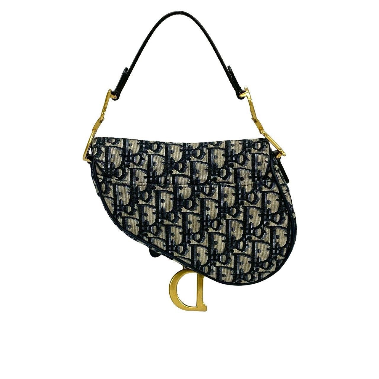 Dior Dior Shoulder Bag Blue Leather Size ONE SIZE - 4 Thumbnail