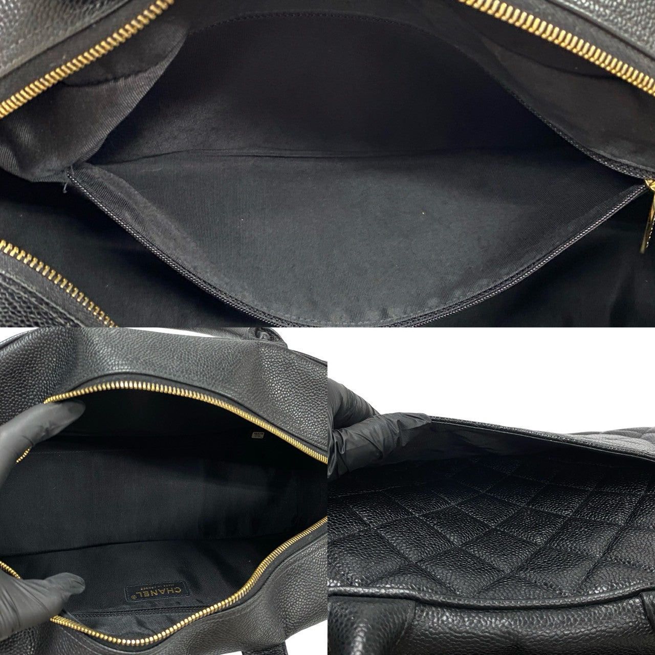 Chanel Chanel Handbag Black Leather Size ONE SIZE - 8 Thumbnail