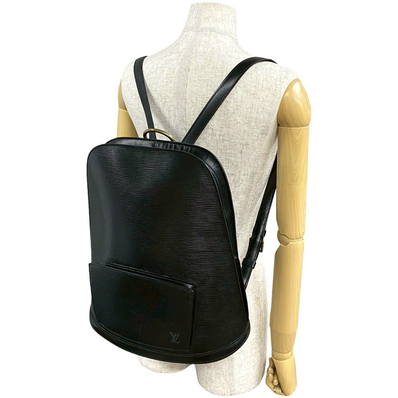 Louis Vuitton Louis Vuitton Backpack Black Leather Size ONE SIZE - 2 Thumbnail