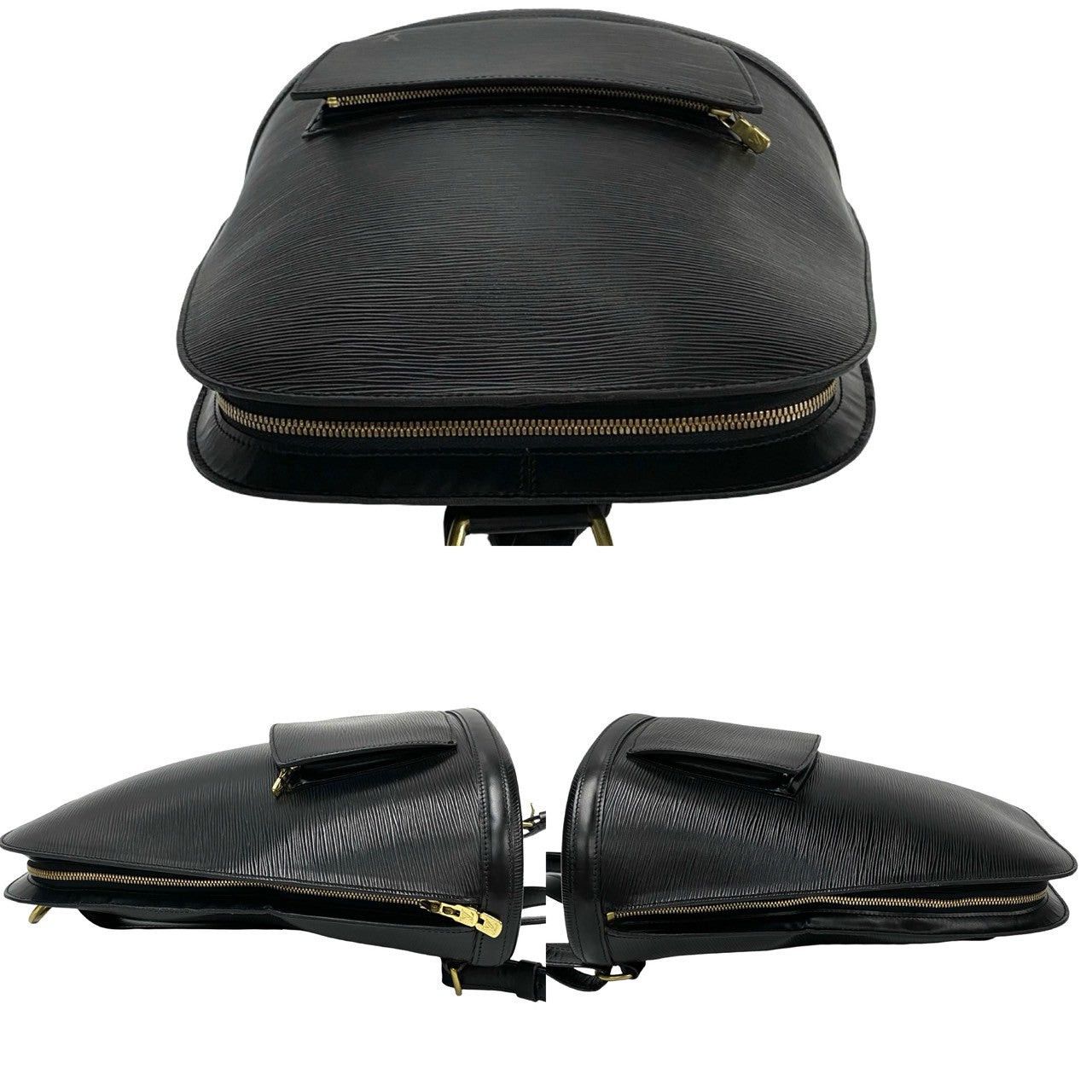 Louis Vuitton Louis Vuitton Backpack Black Leather Size ONE SIZE - 5 Thumbnail