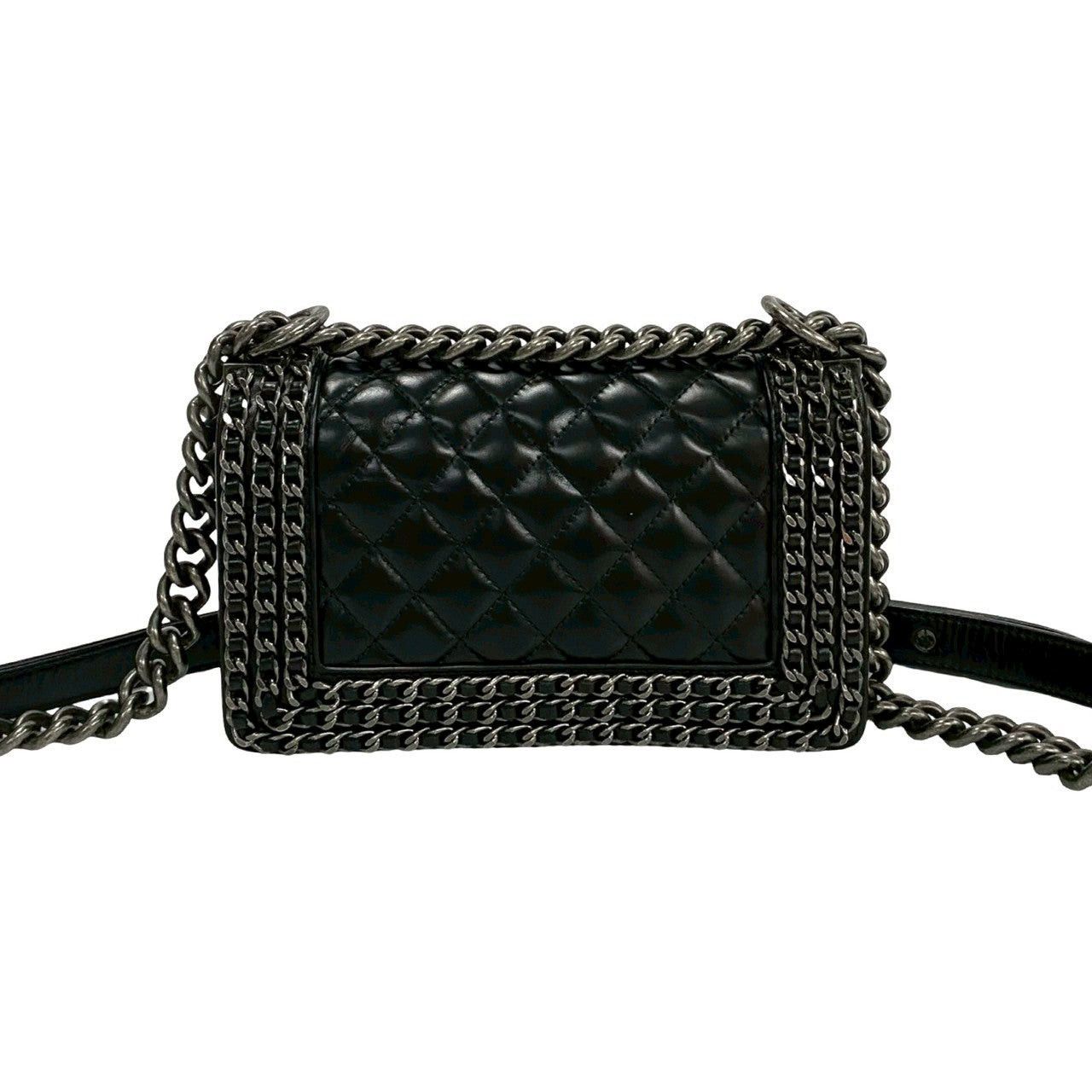 Chanel Chanel Shoulder Bag Black Leather Size ONE SIZE - 4 Thumbnail
