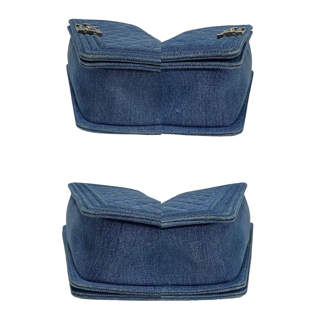Chanel Chanel Shoulder Bag Blue Denim Size ONE SIZE - 7 Thumbnail