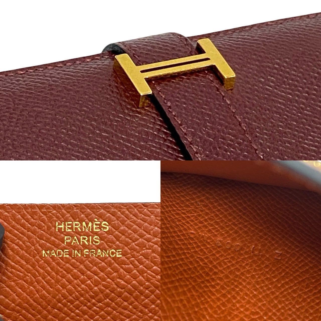 Hermes Hermes Red Leather Size ONE SIZE - 2 Thumbnail
