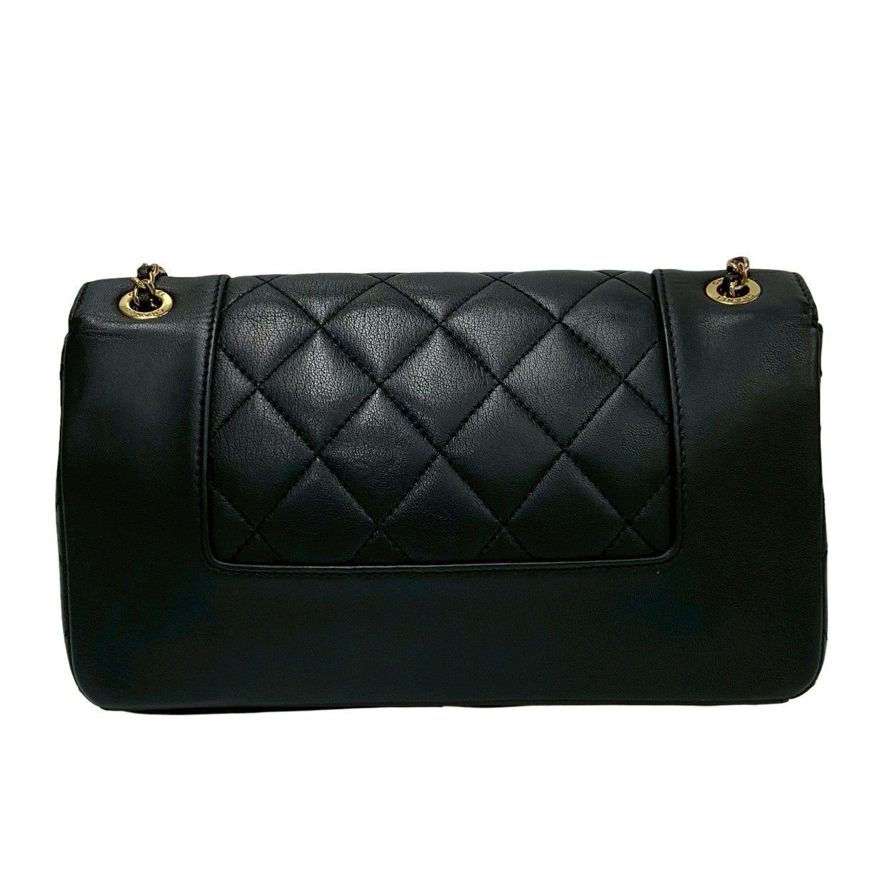 Chanel Chanel Shoulder Bag Black Leather Size ONE SIZE - 4 Thumbnail