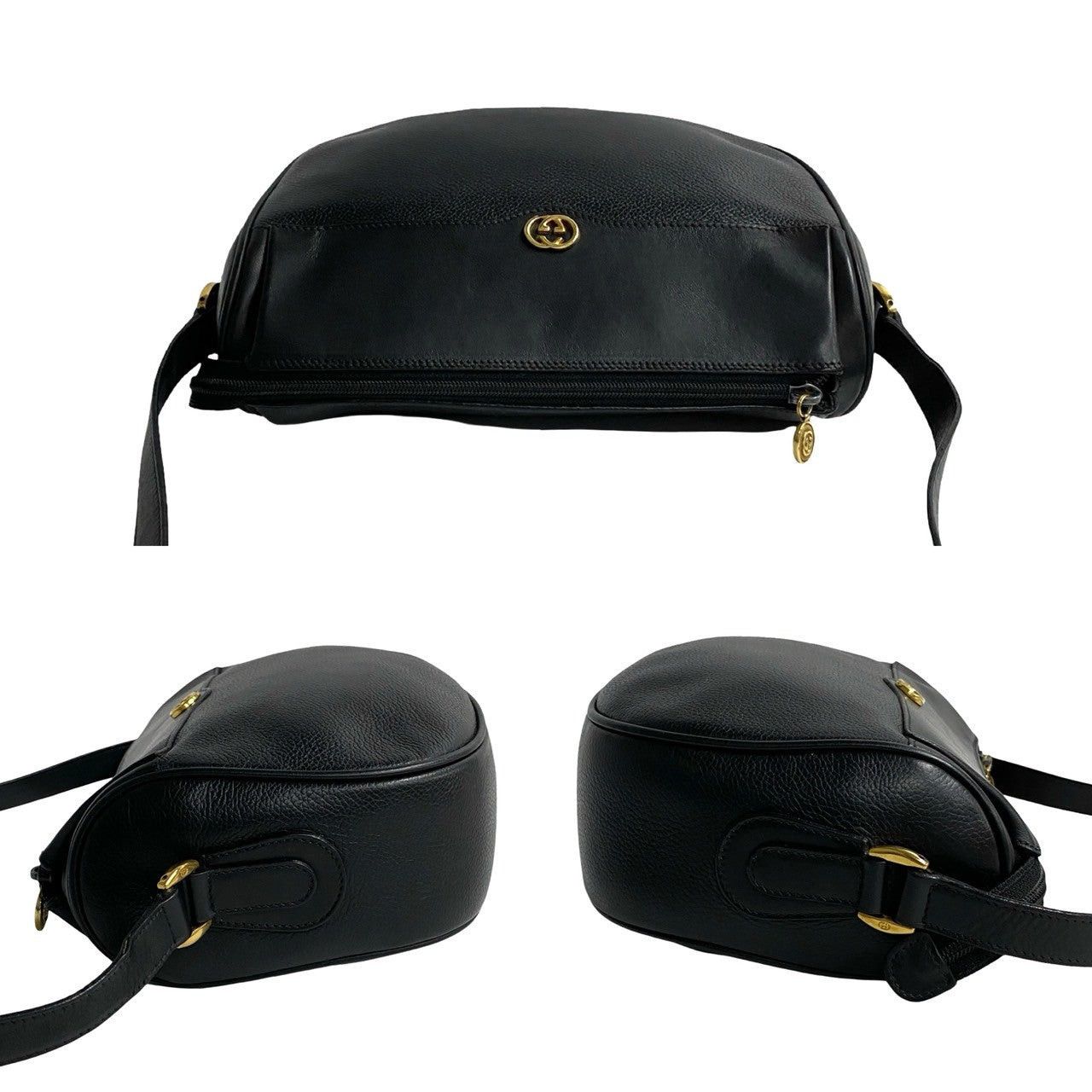 Gucci Gucci Shoulder Bag Black Leather Size ONE SIZE - 6 Thumbnail