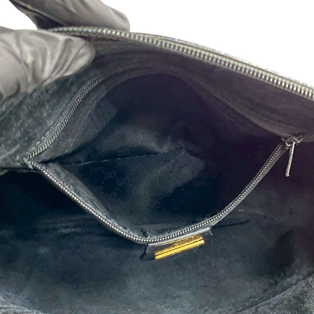 Gucci Gucci Shoulder Bag Black Leather Size ONE SIZE - 9 Thumbnail