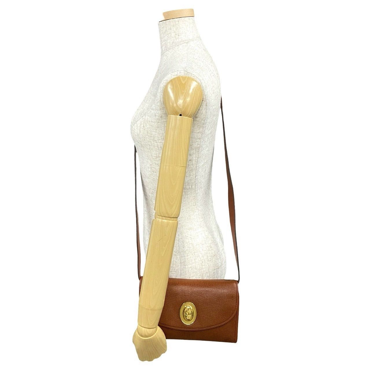 Dior Dior Shoulder Bag Brown Leather Size ONE SIZE - 2 Thumbnail