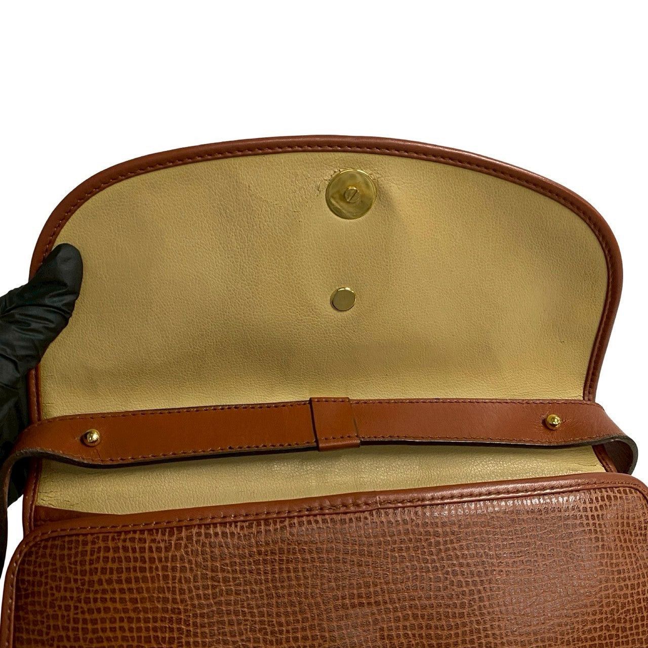 Dior Dior Shoulder Bag Brown Leather Size ONE SIZE - 8 Thumbnail