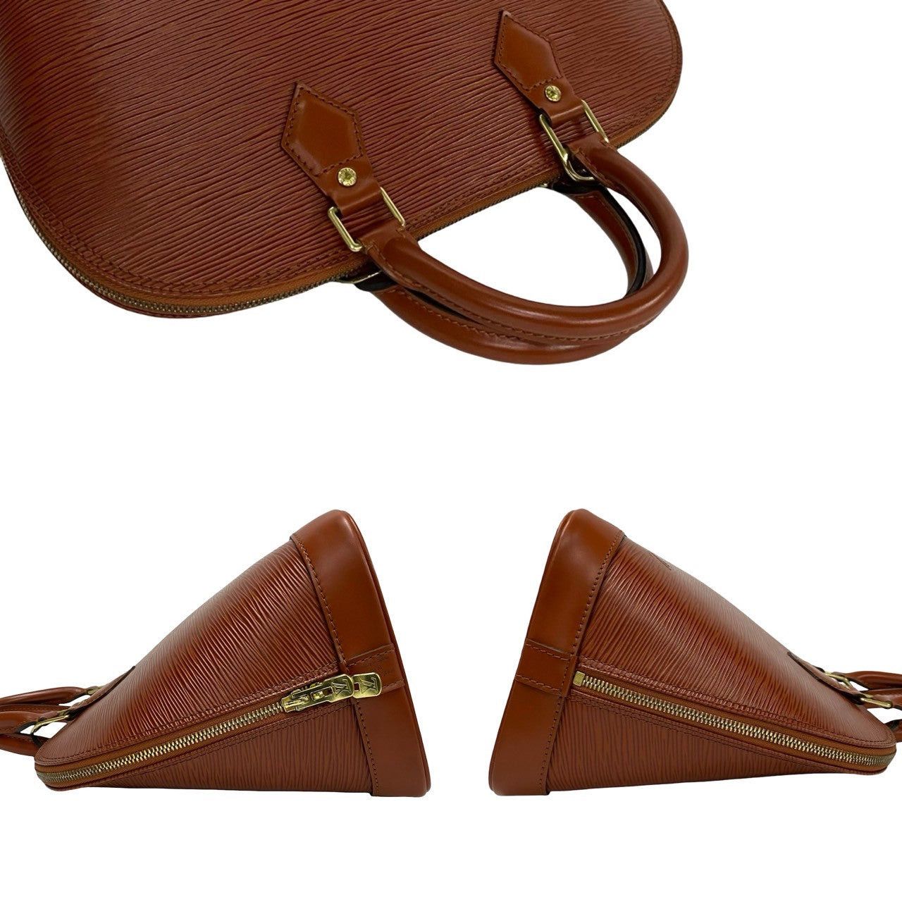 Louis Vuitton Louis Vuitton Handbag Brown Leather Size ONE SIZE - 5 Thumbnail