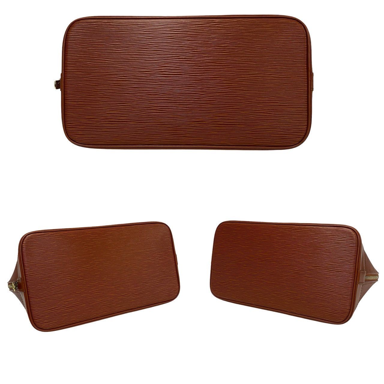 Louis Vuitton Louis Vuitton Handbag Brown Leather Size ONE SIZE - 6 Thumbnail