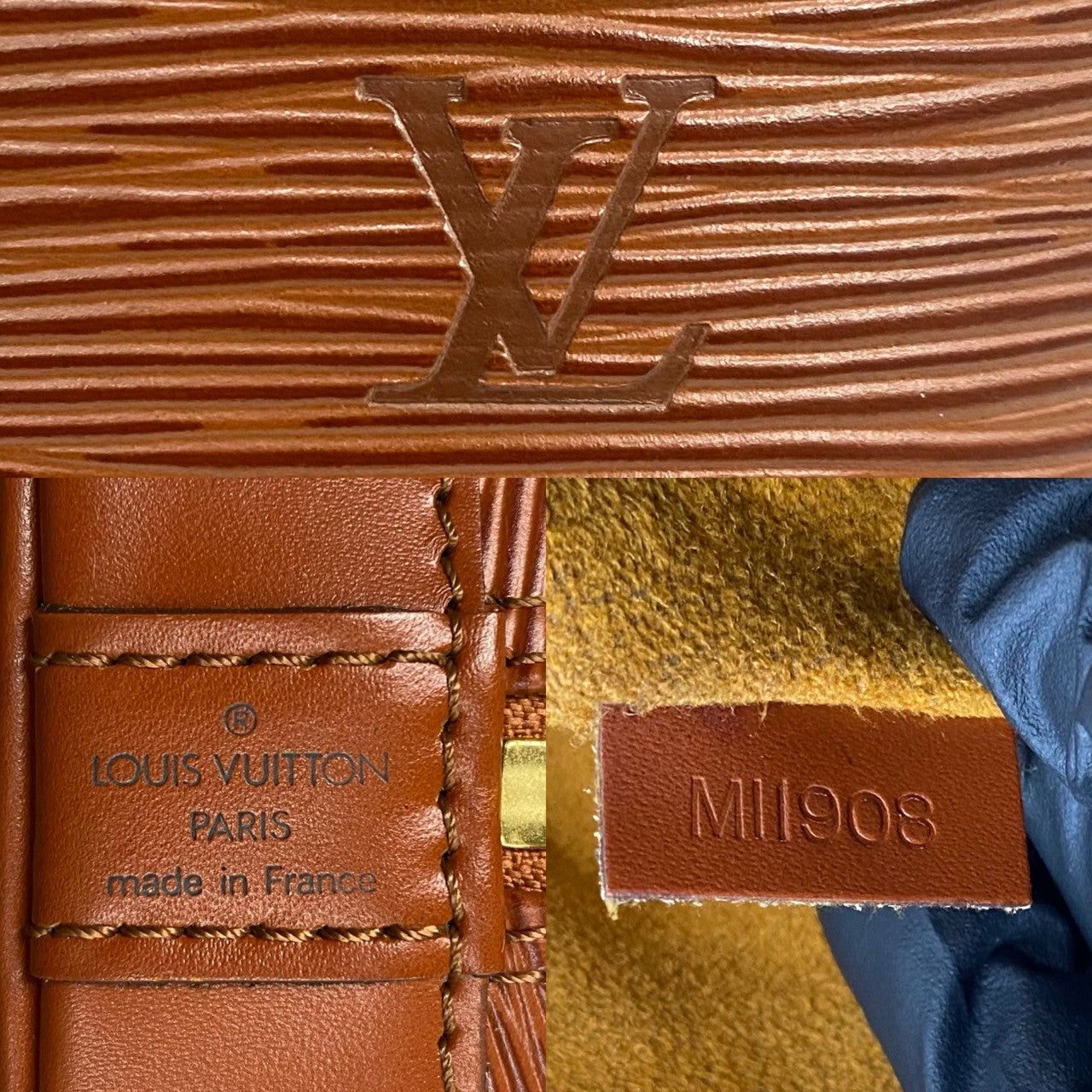 Louis Vuitton Louis Vuitton Handbag Brown Leather Size ONE SIZE - 3 Thumbnail