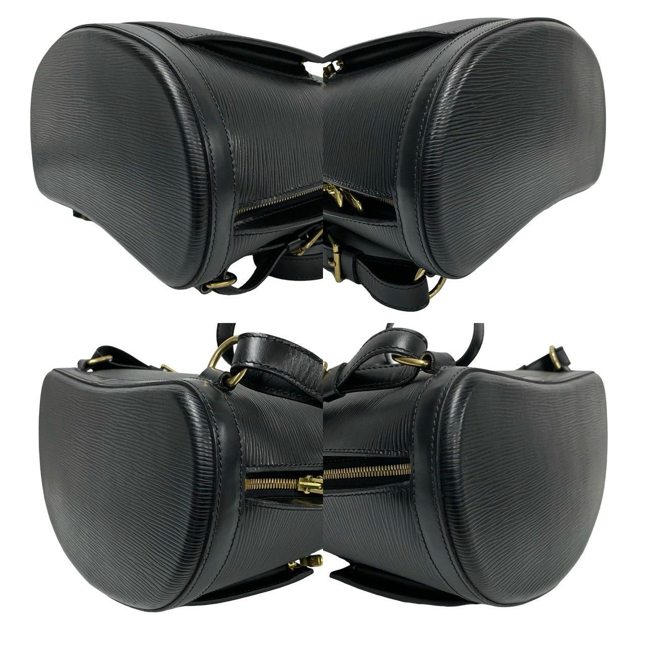Louis Vuitton Louis Vuitton Backpack Black Leather Size ONE SIZE - 7 Thumbnail