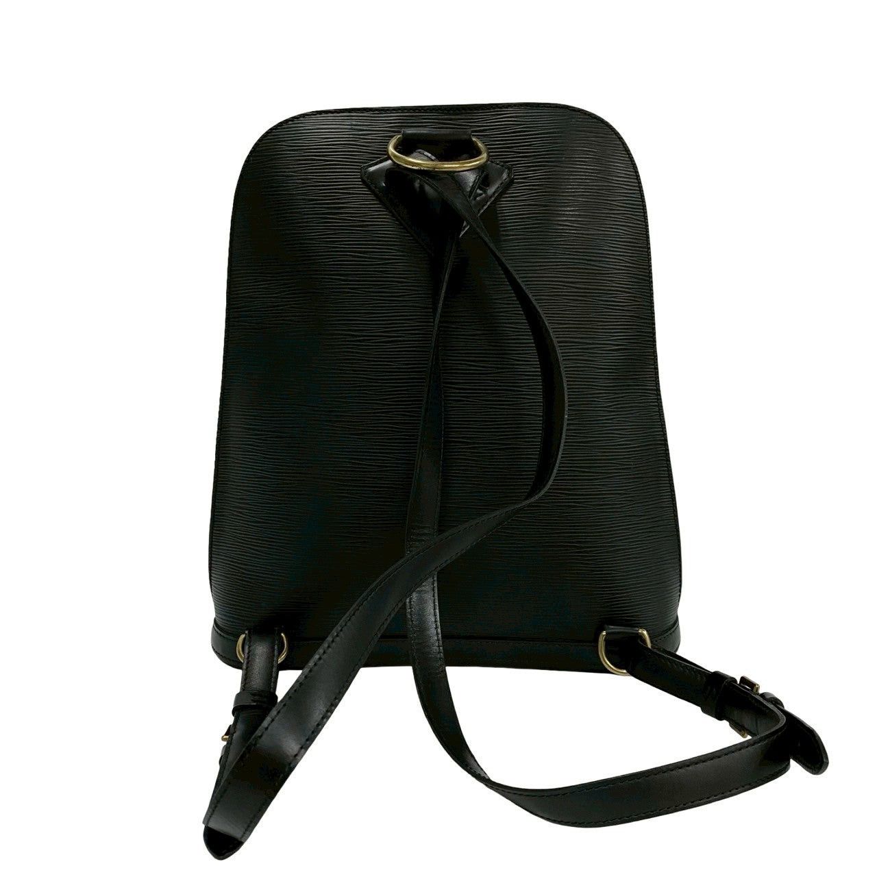 Louis Vuitton Louis Vuitton Backpack Black Leather Size ONE SIZE - 4 Thumbnail