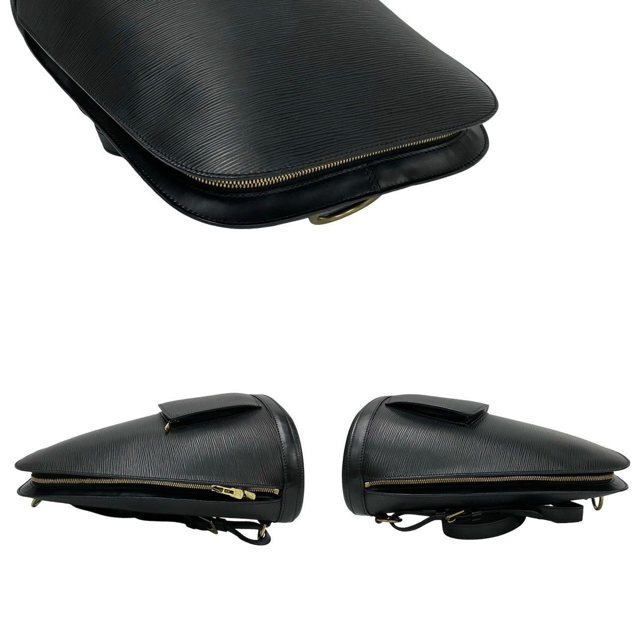 Louis Vuitton Louis Vuitton Backpack Black Leather Size ONE SIZE - 5 Thumbnail