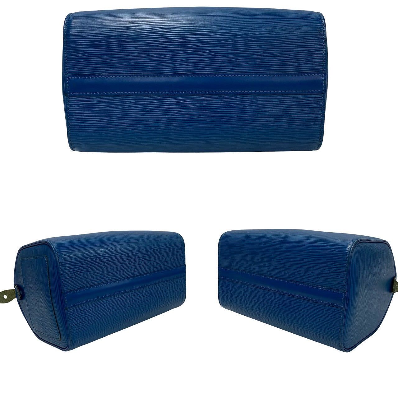 Louis Vuitton Louis Vuitton Handbag Blue Leather Size ONE SIZE - 6 Thumbnail