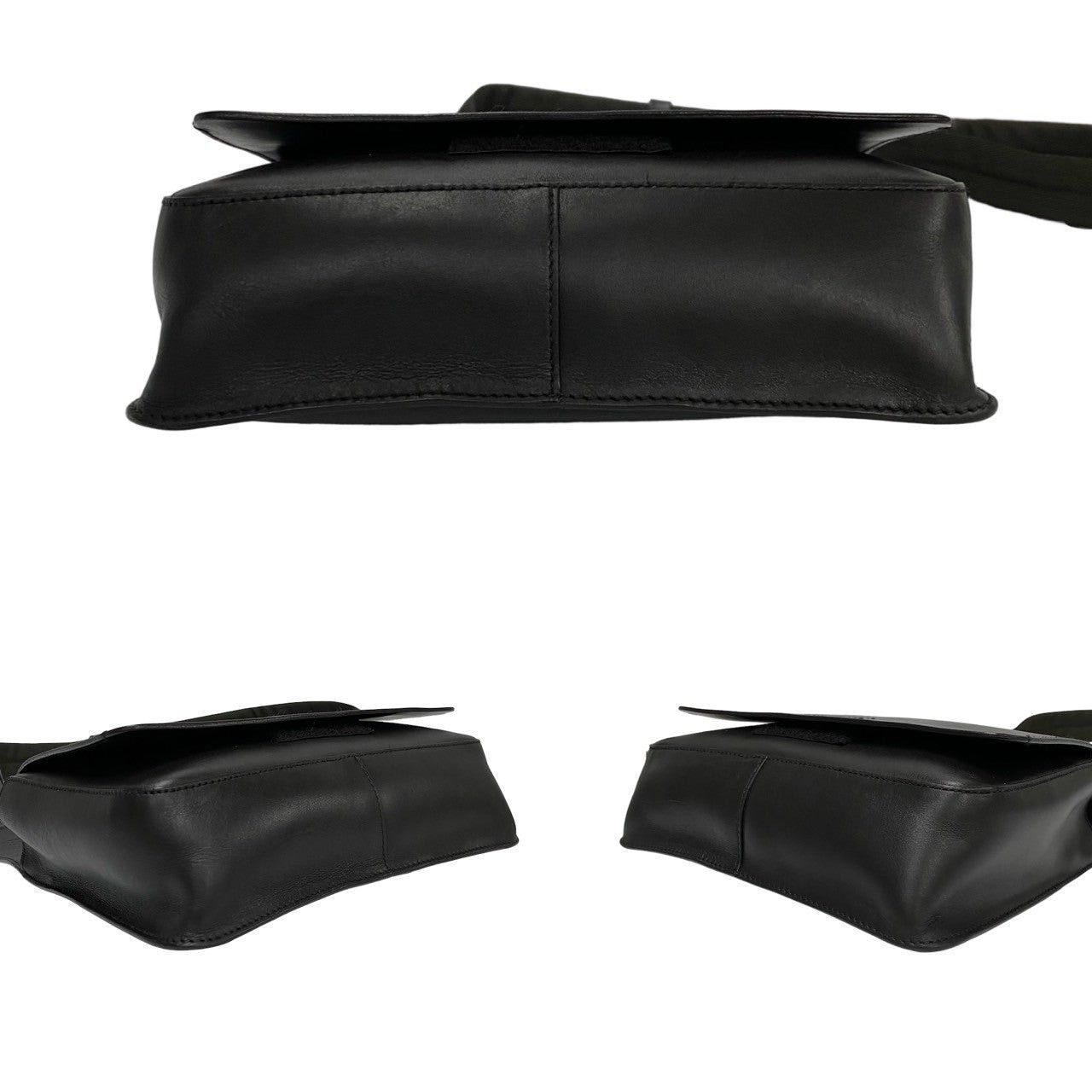 Prada Prada Shoulder Bag Brown Leather Size ONE SIZE - 6 Thumbnail