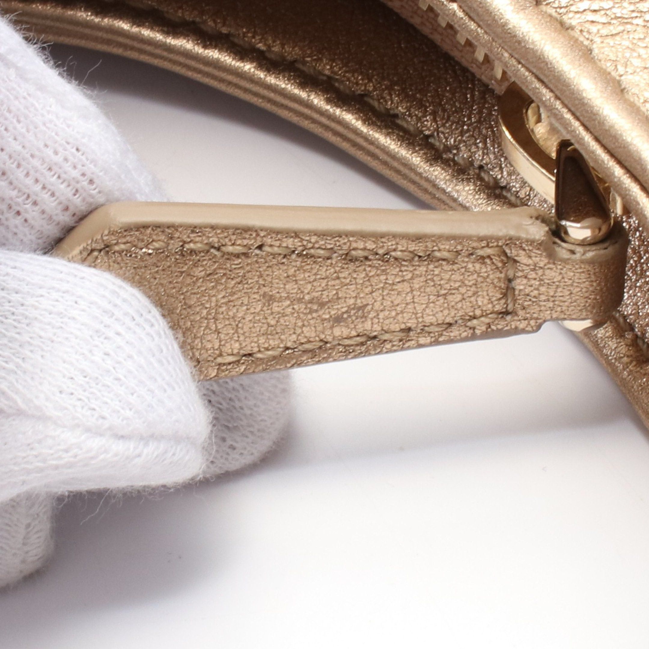 Bvlgari Bvlgari Serpenti Ellipse Handbag Leather Gold Size ONE SIZE - 5 Thumbnail