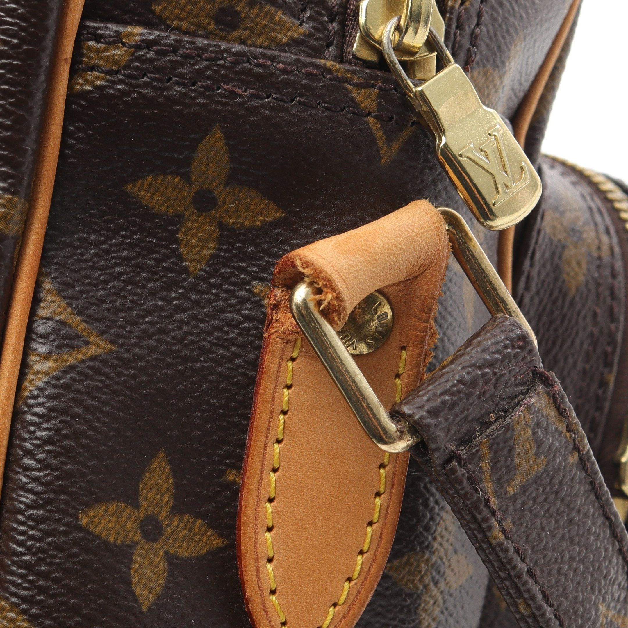 Louis Vuitton Louis Vuitton Nil Monogram Shoulder Bag Leather Brown Size ONE SIZE - 8 Thumbnail