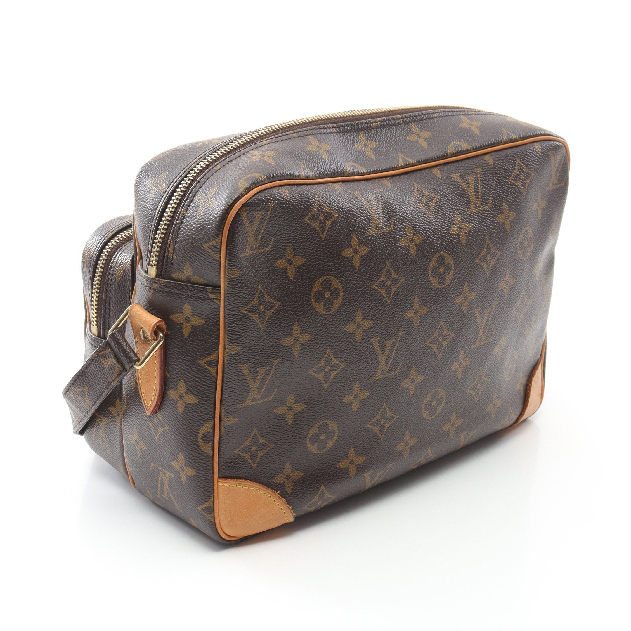 Louis Vuitton Louis Vuitton Nil Monogram Shoulder Bag Leather Brown Size ONE SIZE - 2 Thumbnail