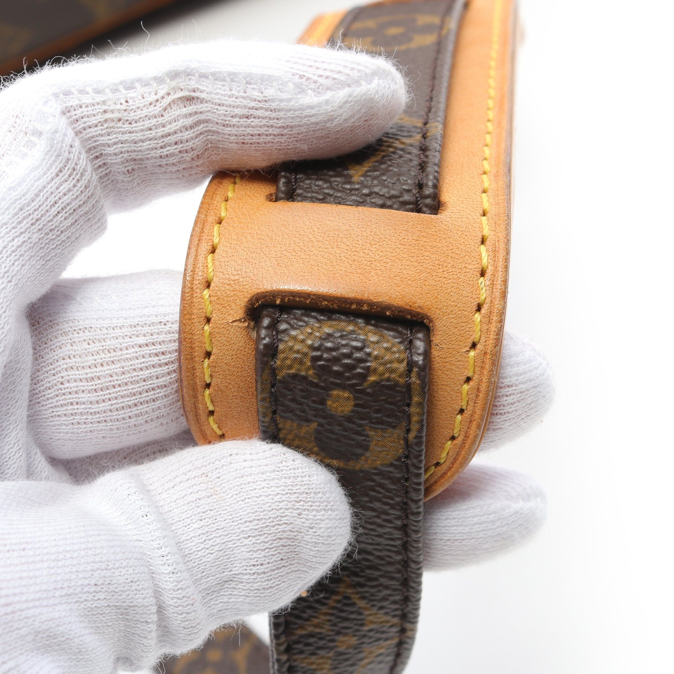 Louis Vuitton Louis Vuitton Nil Monogram Shoulder Bag Leather Brown Size ONE SIZE - 9 Thumbnail