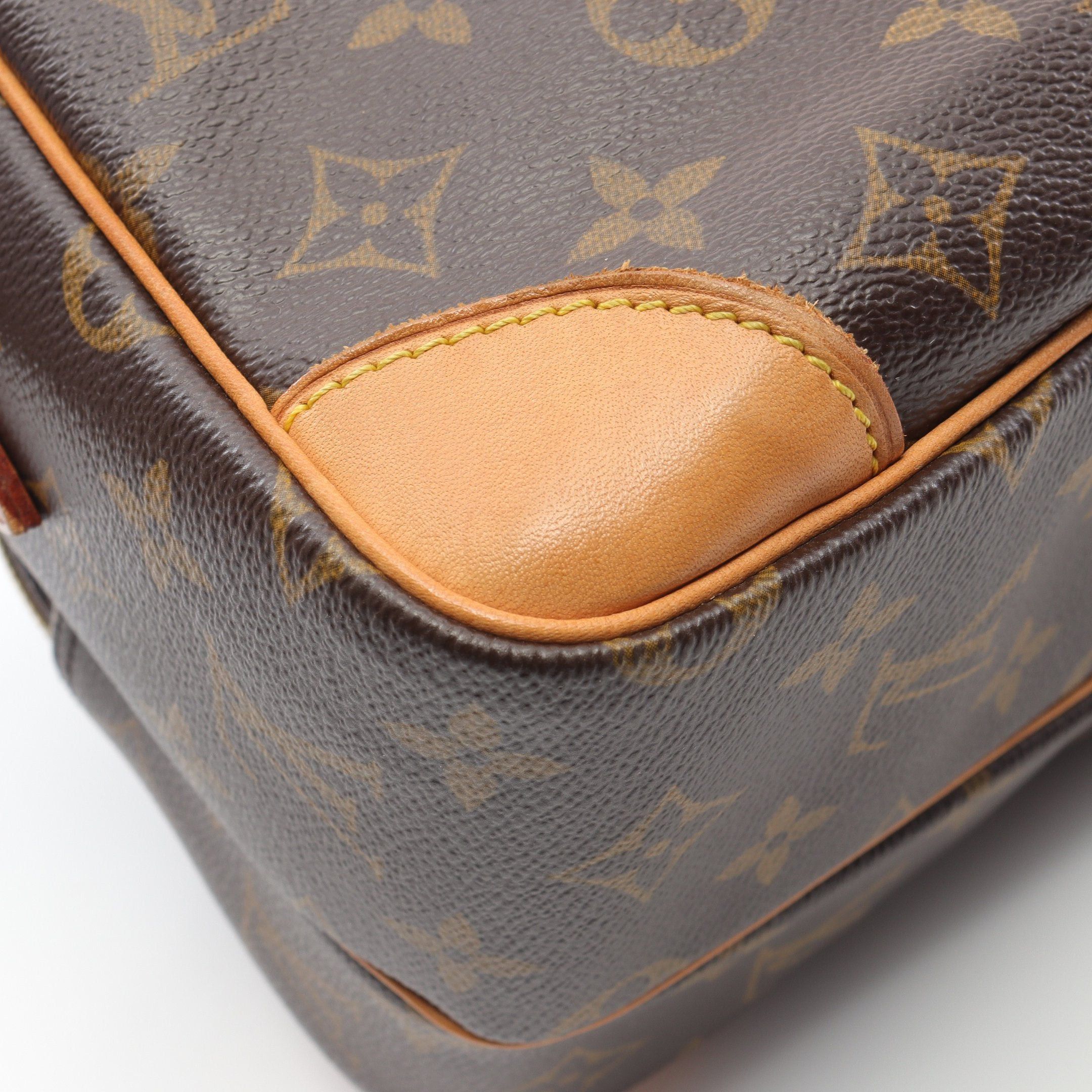 Louis Vuitton Louis Vuitton Nil Monogram Shoulder Bag Leather Brown Size ONE SIZE - 6 Thumbnail