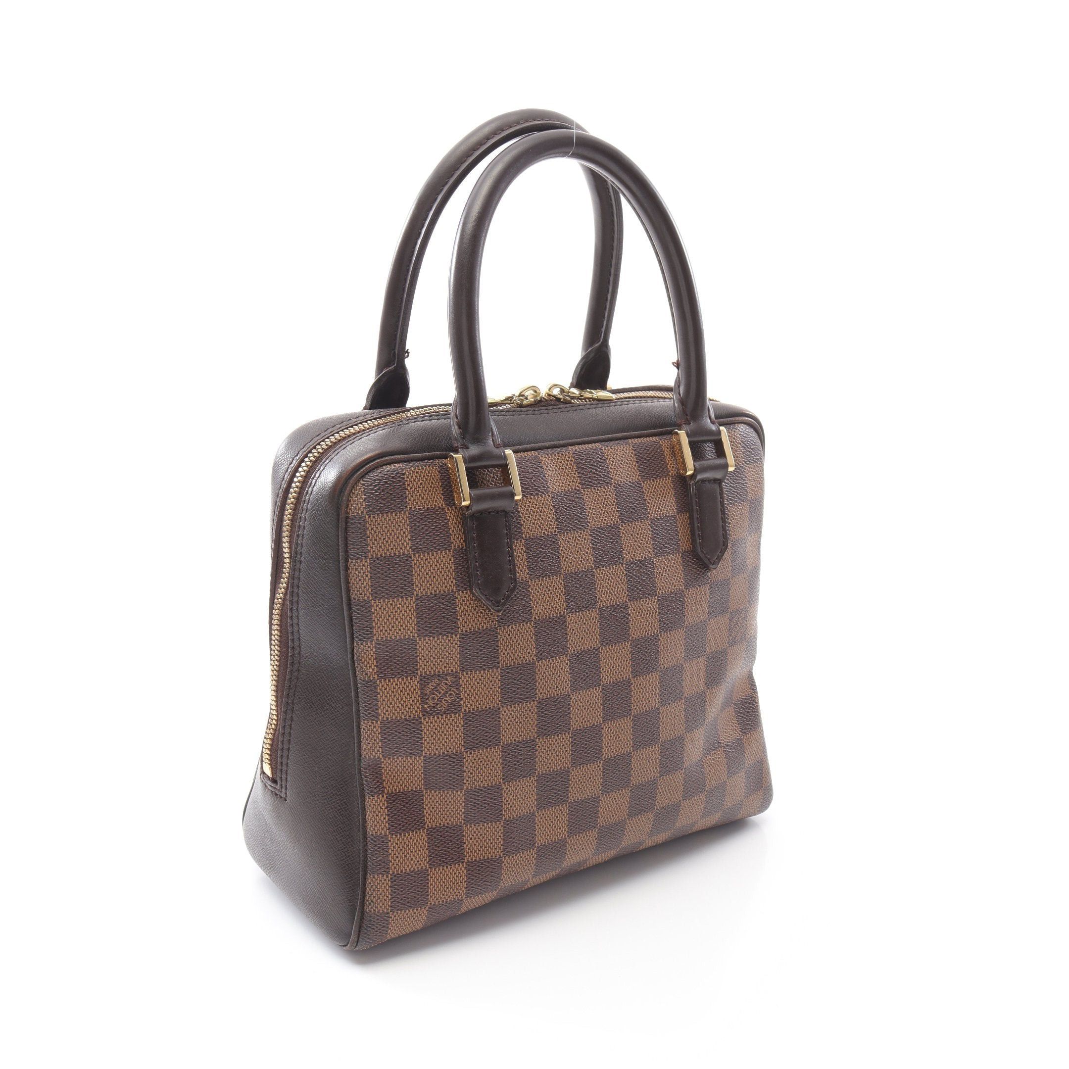 Louis Vuitton Louis Vuitton Brera Damier Ebene Handbag Leather Brown Size ONE SIZE - 2 Thumbnail