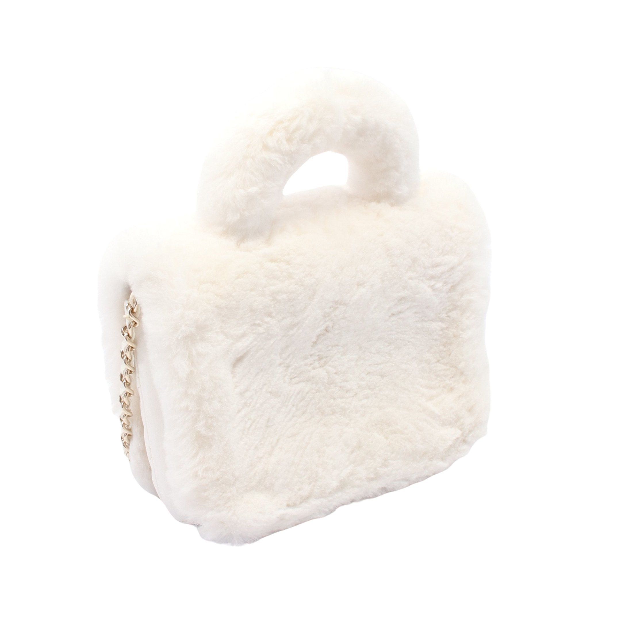 Chanel Chanel Matelasse Chain Shoulder Bag Fur Leather White Gold Hardware Size ONE SIZE - 2 Thumbnail